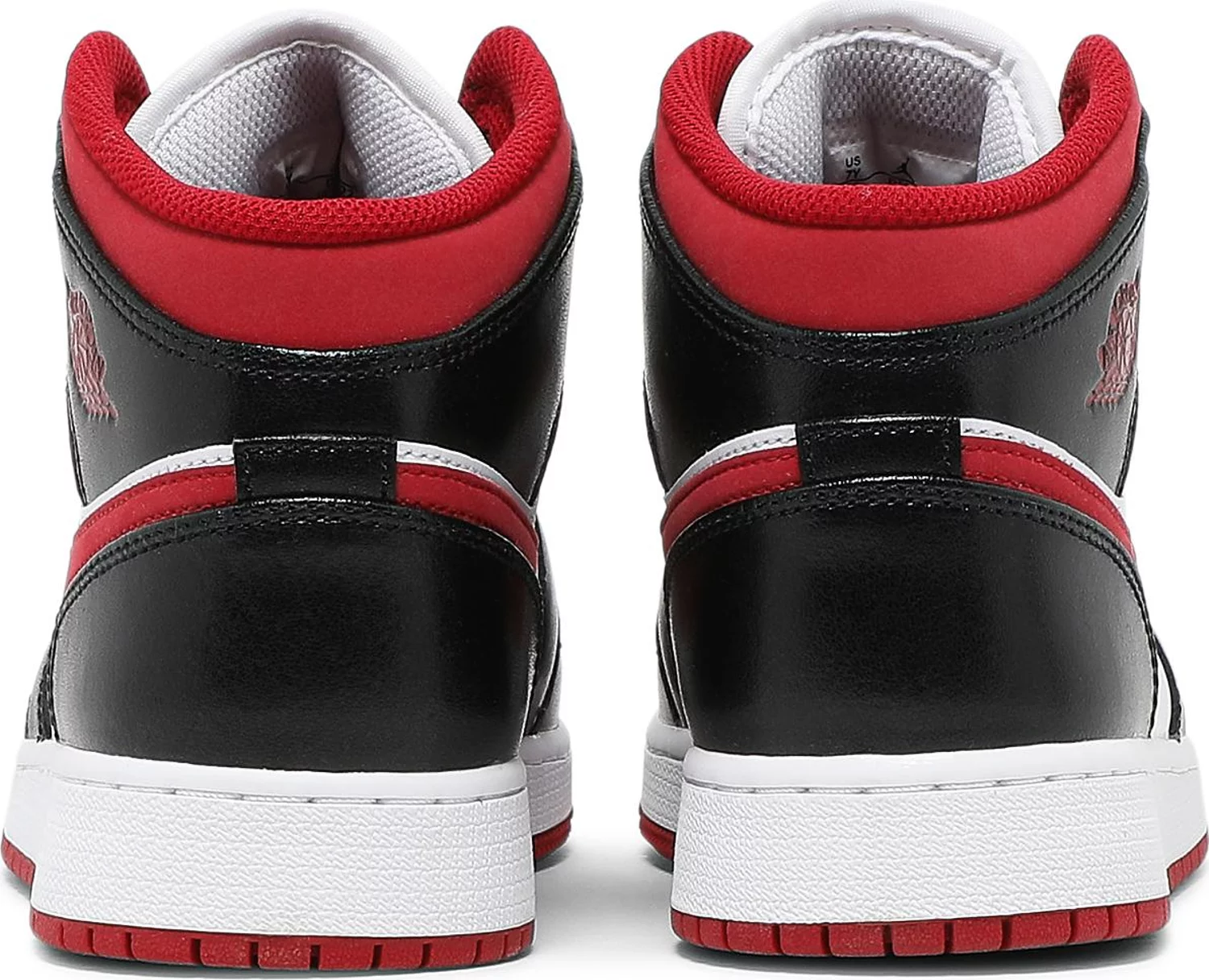 Air Jordan 1 Mid Gym Red Black White (GS) | DROPJUST.COM