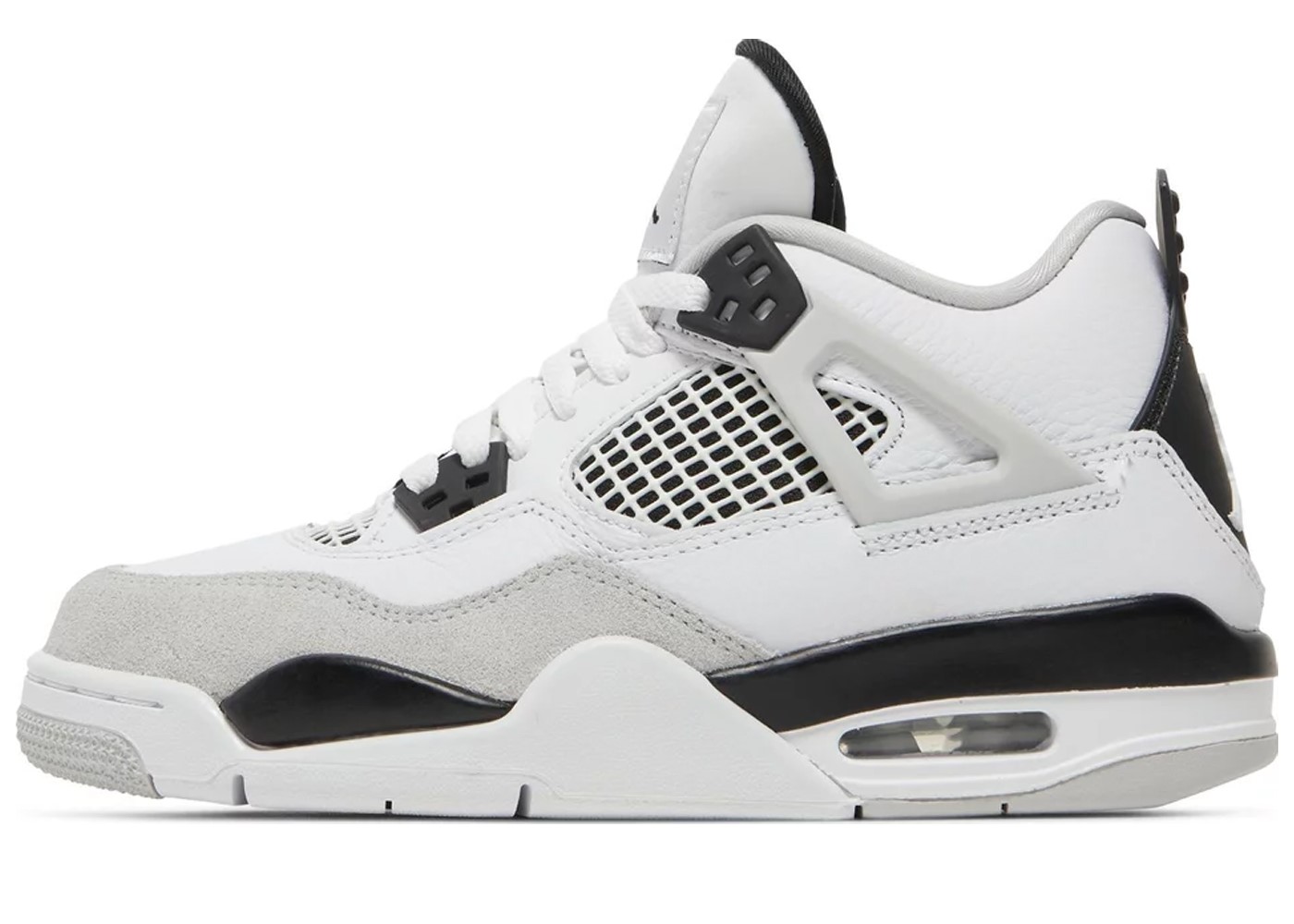 Air Jordan 4 Retro Military Black (GS) | DROPJUST.COM