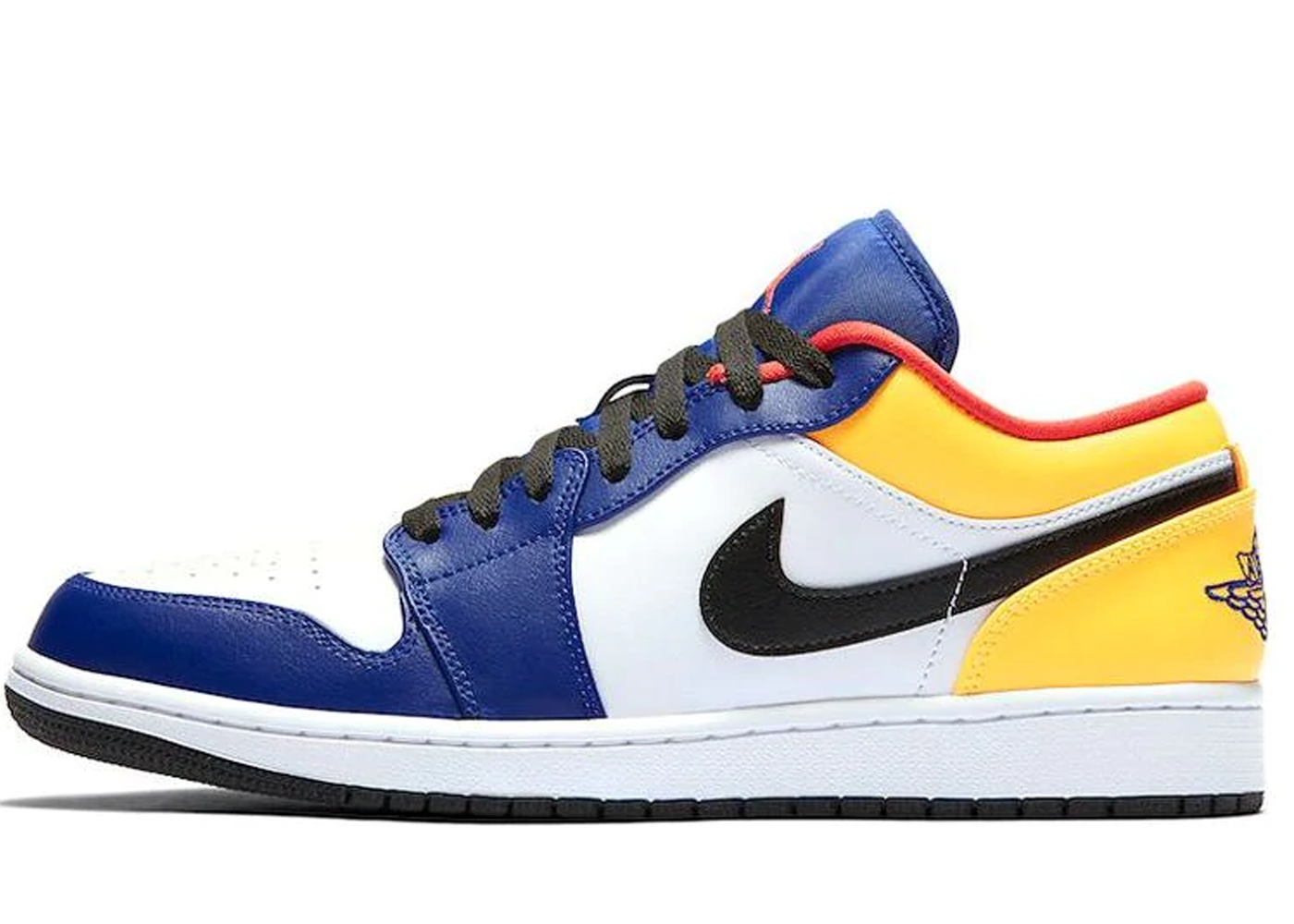 Air jordan 1 low yellow best sale