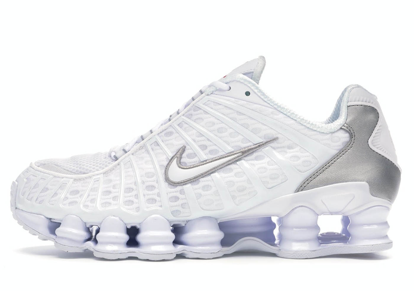 mens nike shox tl white