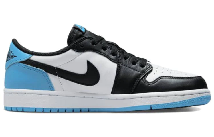 Air Jordan 1 Low OG Black Dark Powder Blue (W) | DROPJUST.COM