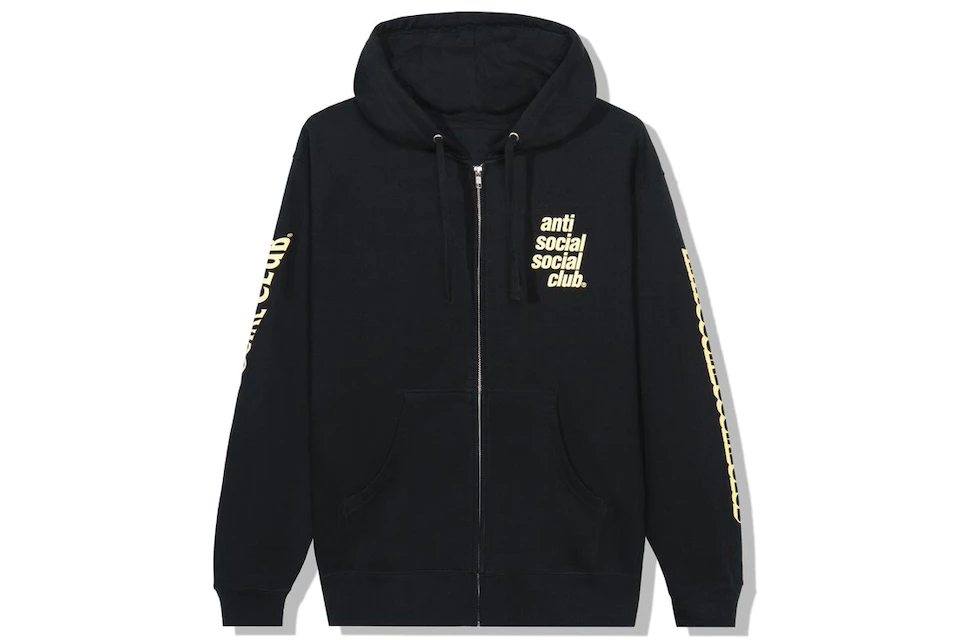 Anti Social Social Club Split Zip Hoodie