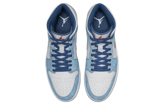 Air Jordan 1 Mid French Blue Fire Red – Newking Store