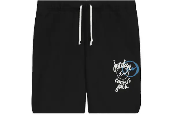 Air Jordan x Travis Scott Fragment Shorts Black | DROPJUST.COM