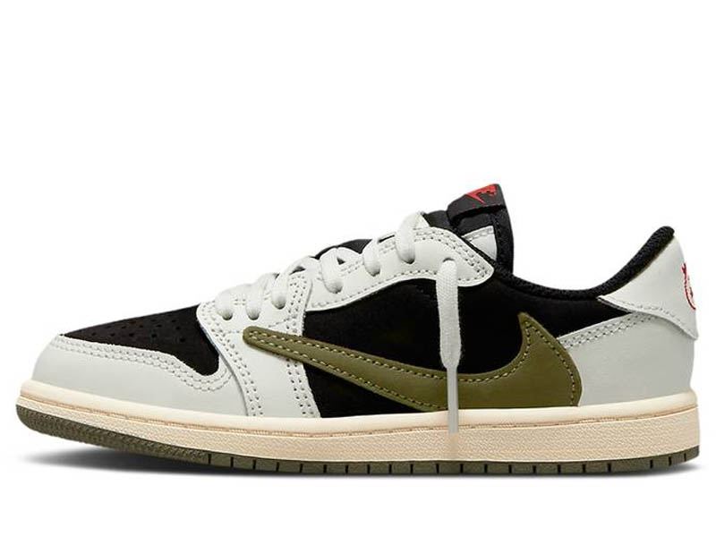 Air Jordan 1 Retro Low OG SP Travis Scott Olive (PS) | DROPJUST.COM