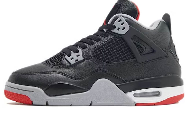 Air Jordan 4 Retro Bred Reimagined (GS) | DROPJUST.COM